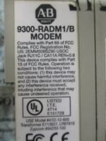 Allen Bradley 9300-RADM1/B Remote Access Dial-IN Modem 24VDC RJ11C/CA11A*TESTED* - Image 6