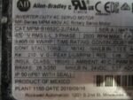 Allen Bradley MPM-B1652C-2J74AA AC Servo Motor 480V 3.8kW 5HP 2500rpm *Tested* - Image 7