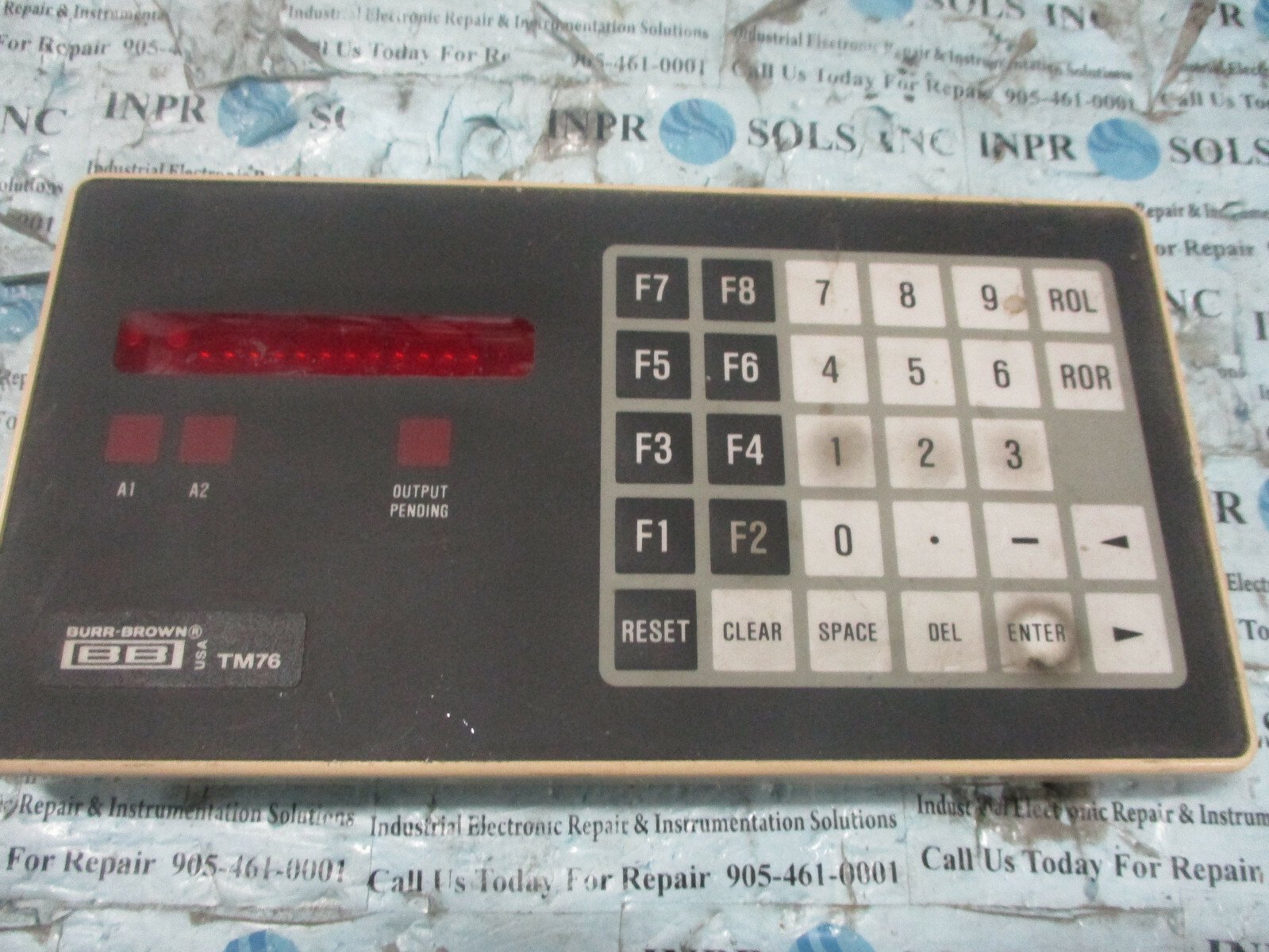 BURR-Brown-TM-76-Keypad-Control-Module-Burr-Brown-BB-TM76-Interface-Tested-163654414613 BURR-Brown TM 76 Keypad Control Module Burr-Brown BB TM76 Interface *Tested* - Image 1