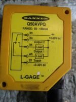 Banner Q50AVPQ Photoelectric Sensor 50-150mm 12-30VDC Banner L-GAGE *Tested* - Image 6