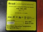 Brad Communications DRL-250 Direct-Link Industrial Ethernet Switch 24VDC*Tested* - Image 7