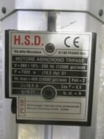 CERAMIC H.S.D. Spindle Trifase Motor CONO ISO30 10.5HP 7900W 18A 380VAC *Tested* - Image 8