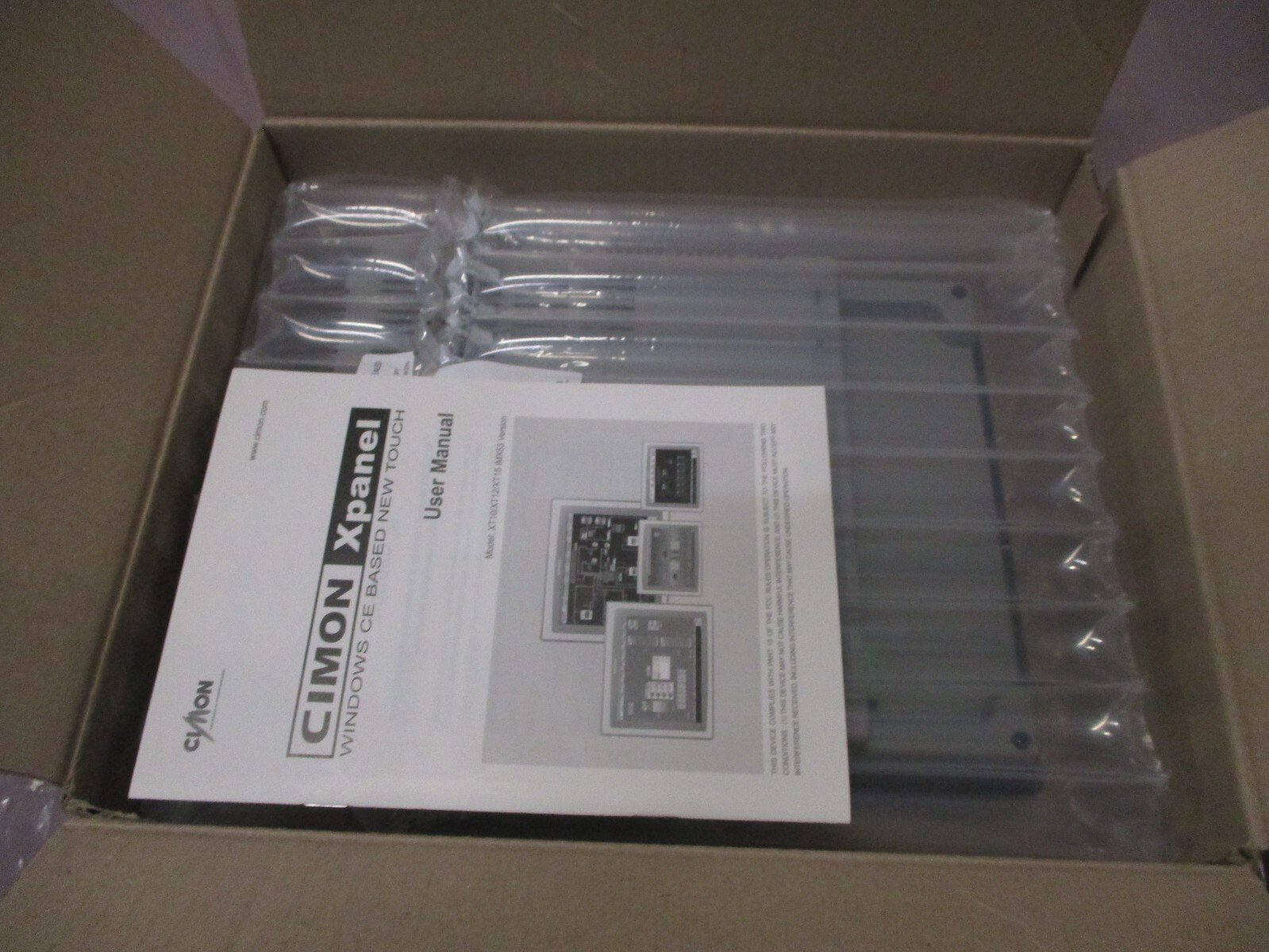 CIMON-CM-iXT10CD-D-M-HMI-Touch-Display-Unit-AXP181CD-Unit-24VDC-9W-4x-NEW-166658284473 CIMON CM-iXT10CD-D (M) HMI Touch Display Unit AXP181CD Unit 24VDC 9W 4x *NEW* - Image 1