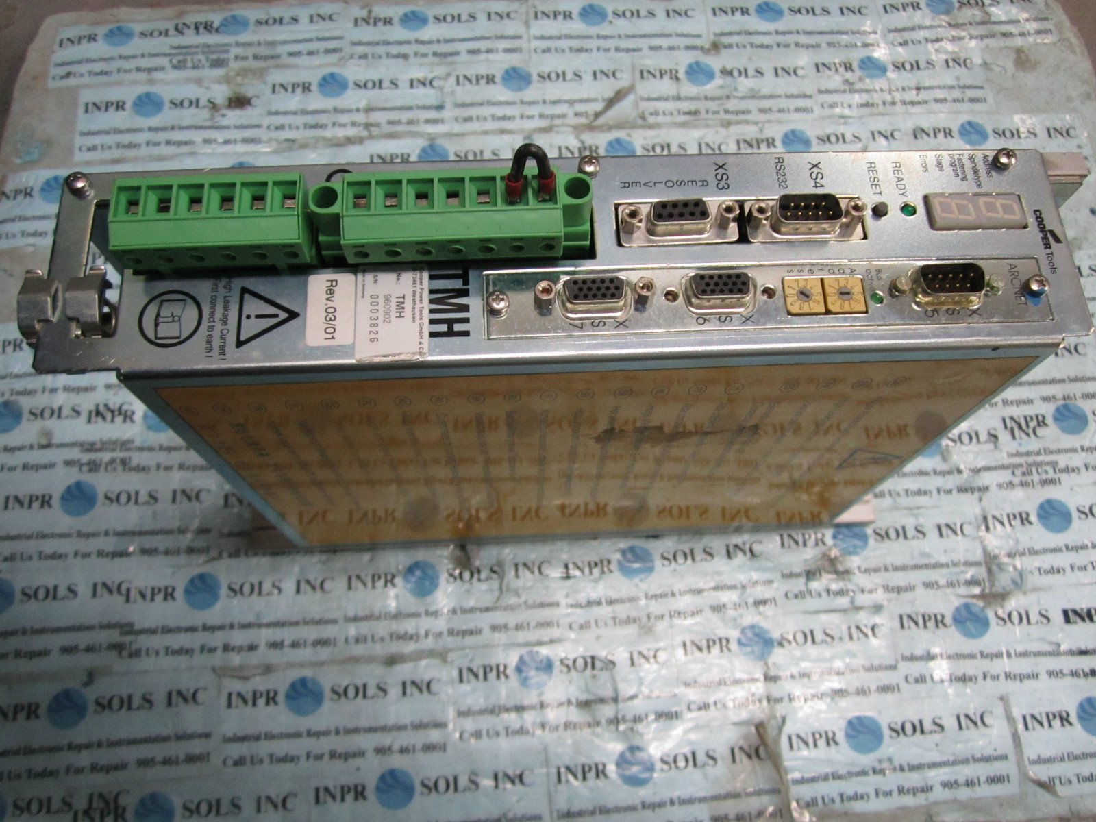 Cooper-TMH-Cooper-Tools-TMH-960902-Tightening-Module-Rev-0301-Tested-Workin-161665324473 Cooper TMH Cooper Tools TMH 960902 Tightening Module Rev 03/01 *Tested & Workin* - Image 1