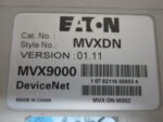 EATON MVXDN Version 01.11 MVX9000 DeviceNet Communication Module *Fully Tested* - Image 6
