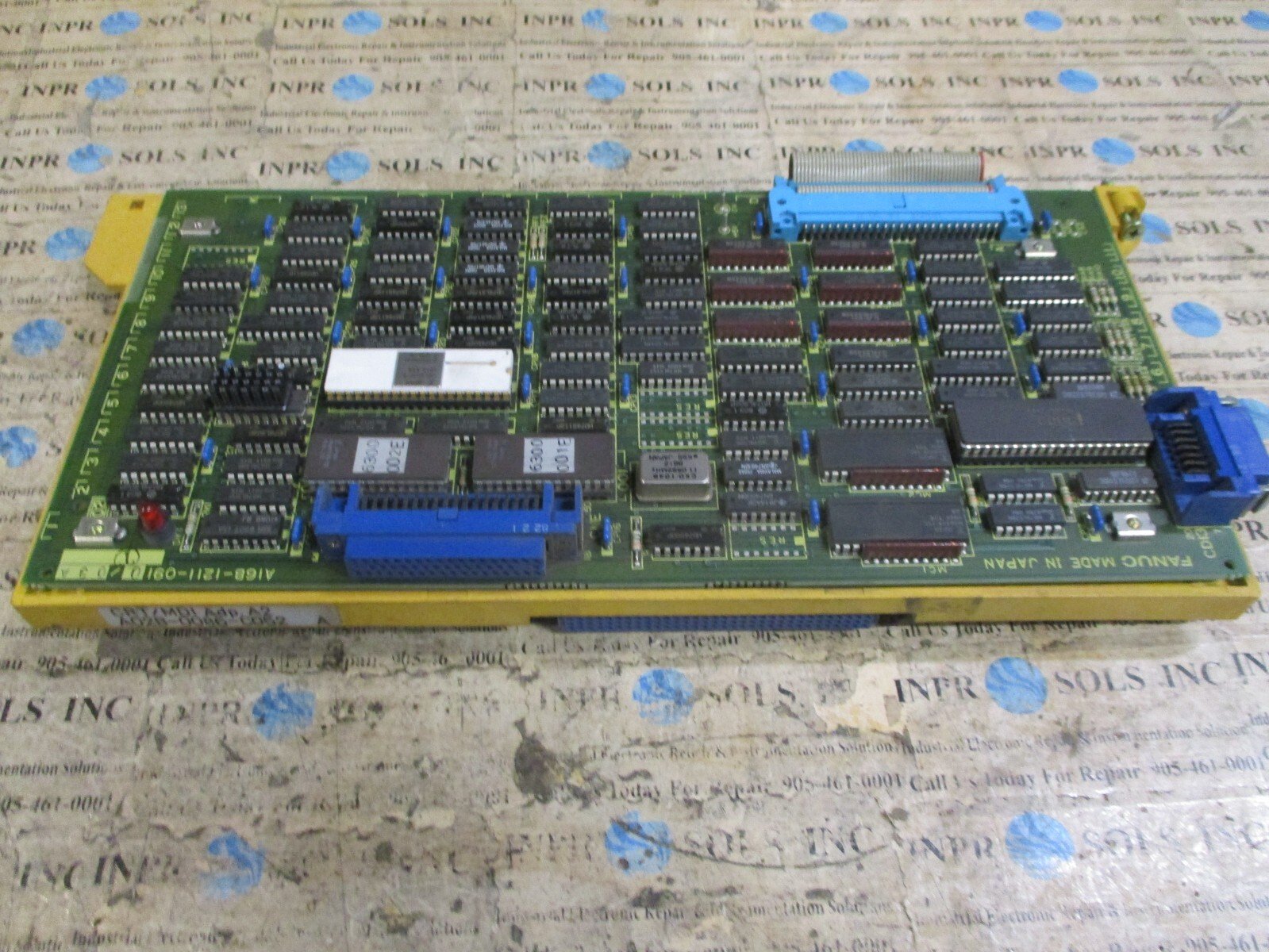 Fanuc-A02B-0086-C052-CRTMDI-Board-Fanuc-A16B-1211-090003A-Board-AdpA2Tested-155500409273 Fanuc A02B-0086-C052 CRT/MDI Board Fanuc A16B-1211-0900/03A Board Adp.A2*Tested* - Image 1