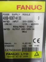 Fanuc A06B-6087-H130 Power Supply Module 200-230VAC 35kW 127A Version D *Tested* - Image 6