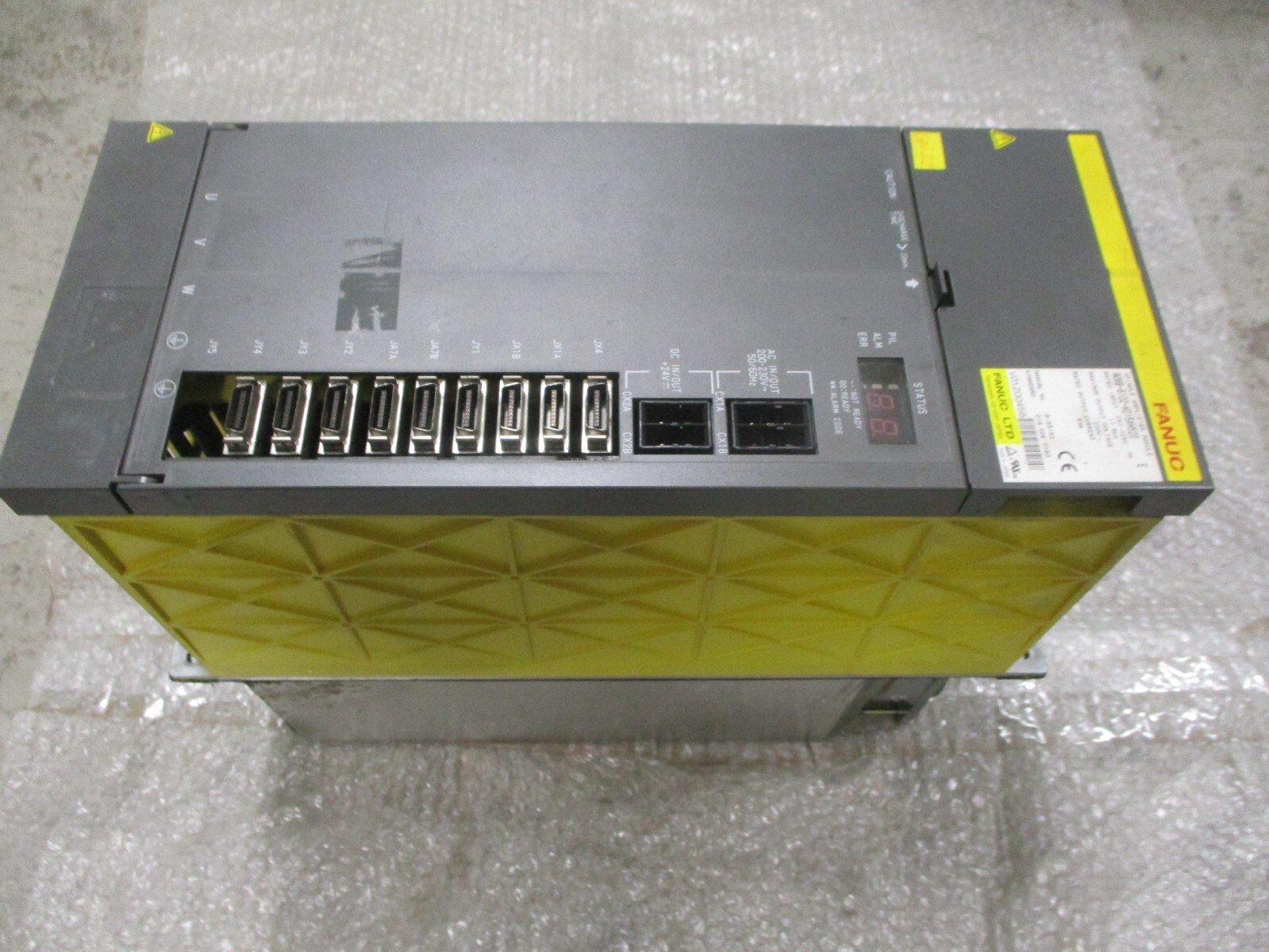 Fanuc-A06B-6102-H215H520-Spindle-Amplifier-Module-325VDC-175kW-63A-E-Tested-166019494823 Fanuc A06B-6102-H215#H520 Spindle Amplifier Module 325VDC 17.5kW 63A E *Tested* - Image 1