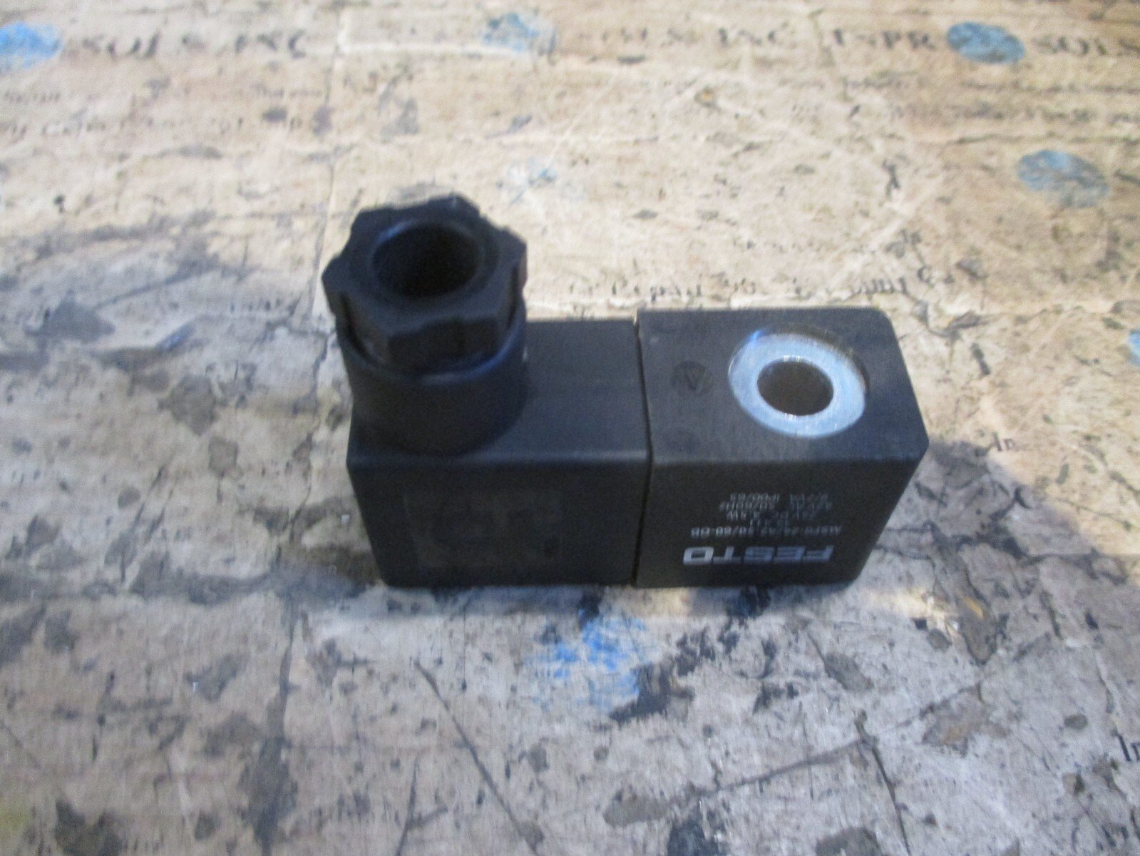 Festo-MSFG-2442-5060-OD-Solenoid-Valve-Coil-34411-24VDC-45W-42VAC-97Tested-156485866803 Festo MSFG-24/42-50/60-OD Solenoid Valve Coil 34411 24VDC 4.5W 42VAC 9/7*Tested* - Image 1