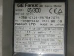 GE Fanuc A06B-0128-B575#7075 AC Servo Motor a6/3000 1.4kw 114V 7.5A *Tested* - Image 4