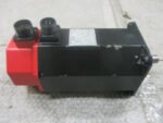 GE Fanuc A06B-0128-B575#7075 AC Servo Motor a6/3000 1.4kw 114V 7.5A *Tested* - Image 5