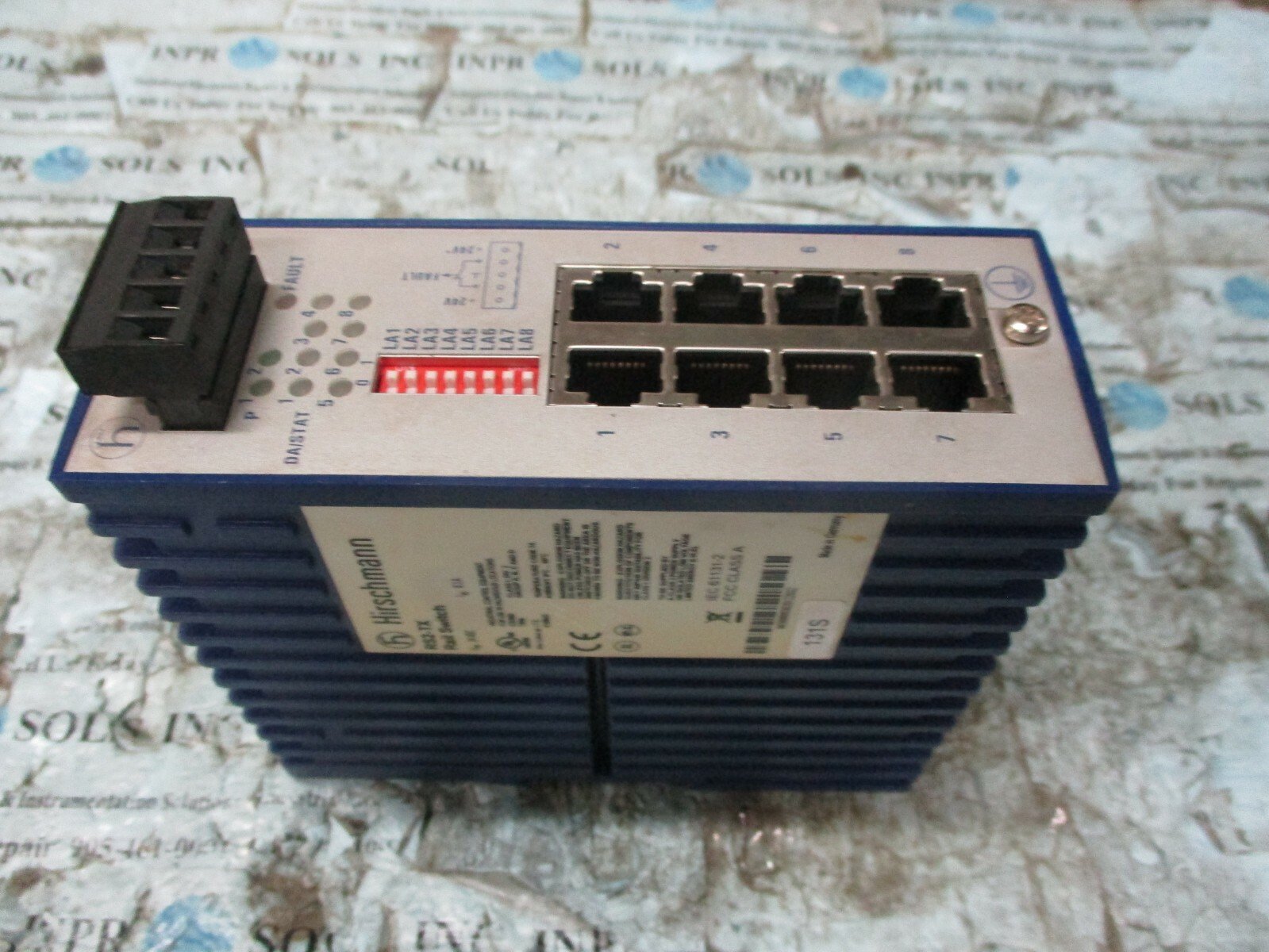 Hirschmann-RS2-TX-Rail-Switch-8-Port-Industrial-Ethernet-Switch-24VDC-Tested-164426837623 Hirschmann RS2-TX Rail Switch 8 Port Industrial Ethernet Switch 24VDC *Tested* - Image 1