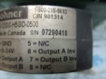 Hohoner IN85-12GS-H5GO-0500 Encoder 5-24VDC Hohoner IN85-12GS-H5G0-0500 *Tested* - Image 6
