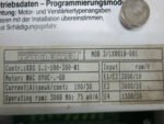 Indramat KDS 1.1-100-300-W0-115 AC Servo Controller KDS1.1-100-300-W0-115 *Test* - Image 8