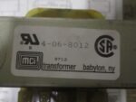 MCI 8283 Transformer mci 4-06-8012 Transfomrer 12V 8A MCI 4-06-8012 *Tested* - Image 7