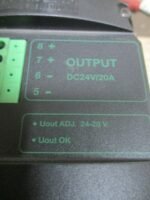 MURR MCS20-3x400-500/24 Power+ DC power Supply 20A 24VDC 3x400-520VAC *Tested* - Image 6