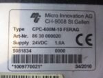 Micro Innovation CPC-600M-10 FERAG 24VDC 1.0A (Used) - Image 3