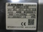 Mitsubishi HF-KN43J-S100 AC Servo motor 101V 2.7A 400W 3000rpm W/cable *Tested* - Image 7
