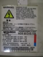 Mitsubishi MDS-B-CVE-185 Power Supply Unit 76A 270-311VDC 200VAC Ver * *Tested* - Image 7