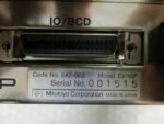 Mitutoyo EV-16P Controller Mitutoyo Input Output EV-P Controller *Tested* - Image 7