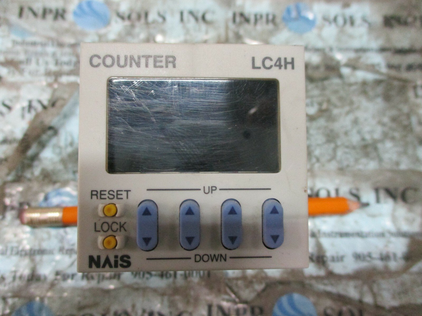 NAiS-AEL117-Electronic-Counter-Module-LC4H-R4-AC240V-Counter-100-240VAC-Tested-164907338233 NAiS AEL117 Electronic Counter Module LC4H-R4-AC240V Counter 100-240VAC *Tested* - Image 1