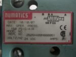 NUMATICS 252SA400M000061 Solenoid Valve 150PSIG-AIR 24VDC 6Watt  25Amp *Tested* - Image 10