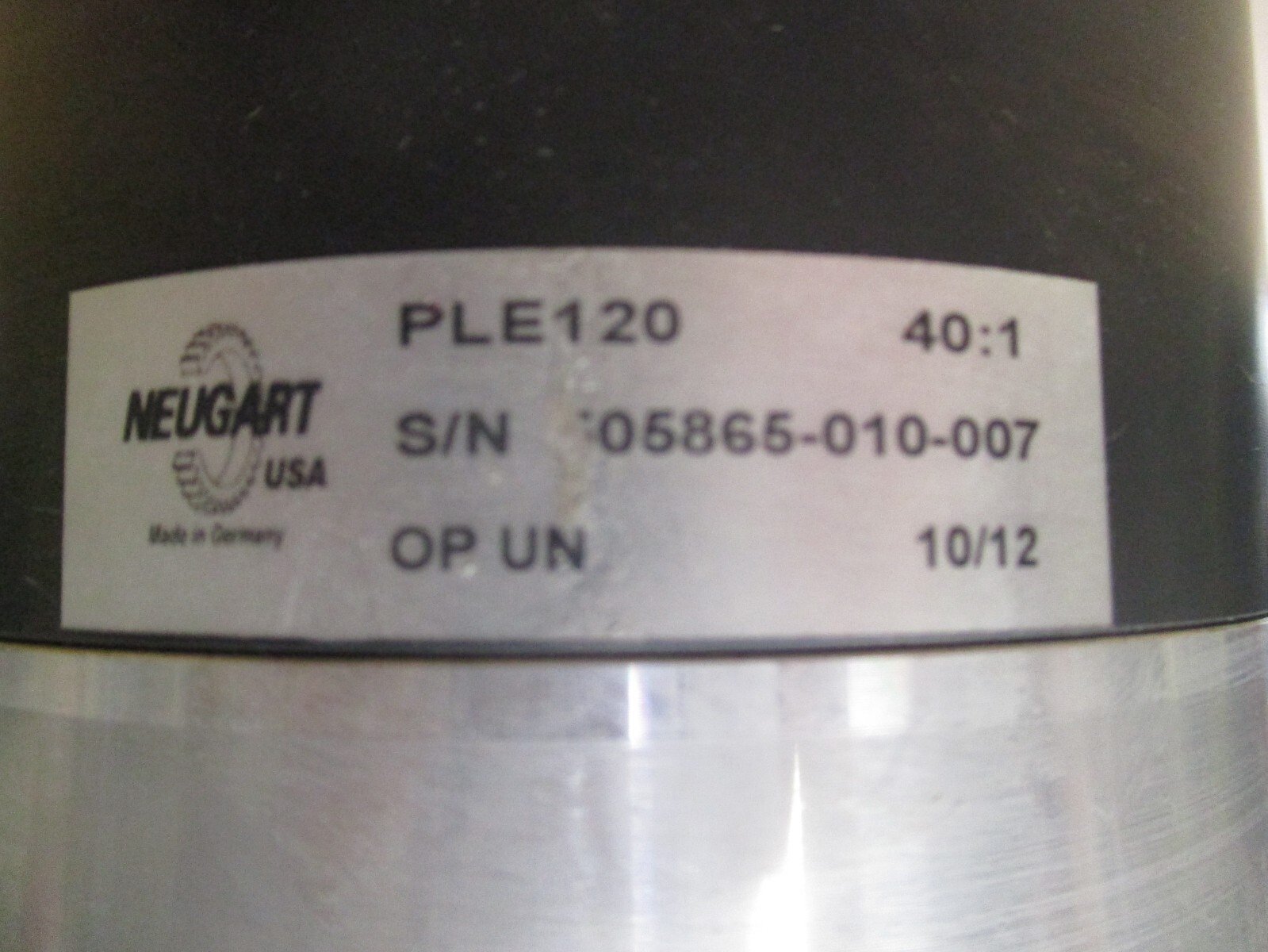 Neugart-PLE120-020-Gear-Box-ratio-401-Tested-good-165651346453 Neugart PLE120-020 Gear Box ratio 40:1 Tested good - Image 1