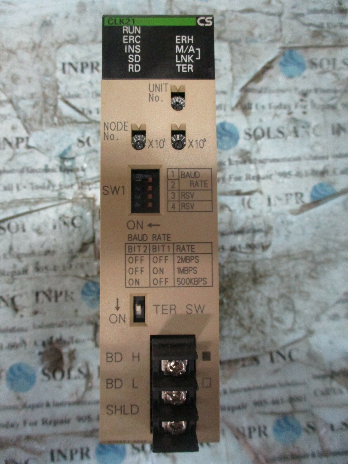 Omron-CS1W-CLK21-Controller-Link-Unit-OMRON-CLK21-PLC-Unit-Module-Tested-153593667473 Omron CS1W-CLK21 Controller Link Unit OMRON CLK21 PLC Unit Module *Tested* - Image 1