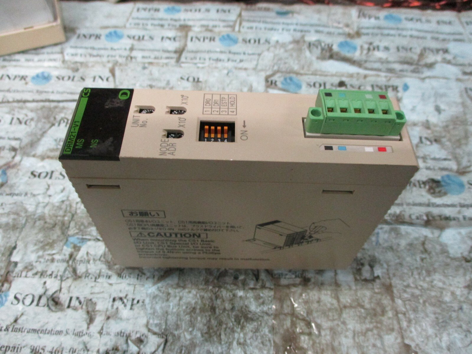 Omron-CS1W-DRM21-V1-Devicenet-Unit-Omron-CS1W-DRM21-V1-PLC-UNIT-Tested-164462330203 Omron CS1W-DRM21-V1 Devicenet Unit Omron CS1W-DRM21-V1 PLC UNIT *Tested* - Image 1