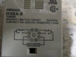 Omron H3BA-8 Timer Module 100/110/120VAC 5A 250VAC Resistive Load *Tested* - Image 5