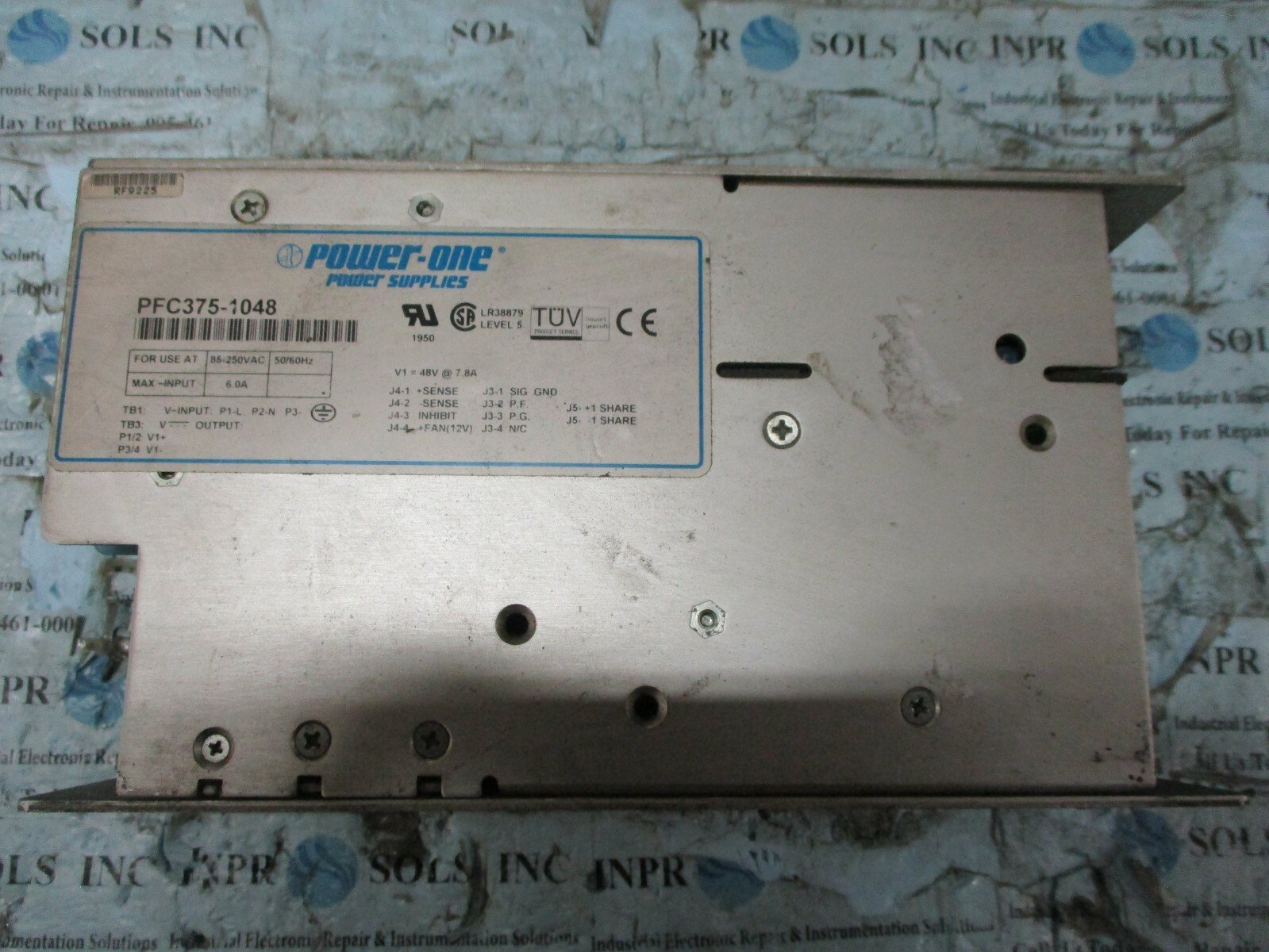 Power-One-PFC375-1048-DC-Power-Supply-Unit-85-250VAC-48VDC-78A-Tested-164086364143 Power-One PFC375-1048 DC Power Supply Unit 85-250VAC 48VDC 7.8A *Tested* - Image 1