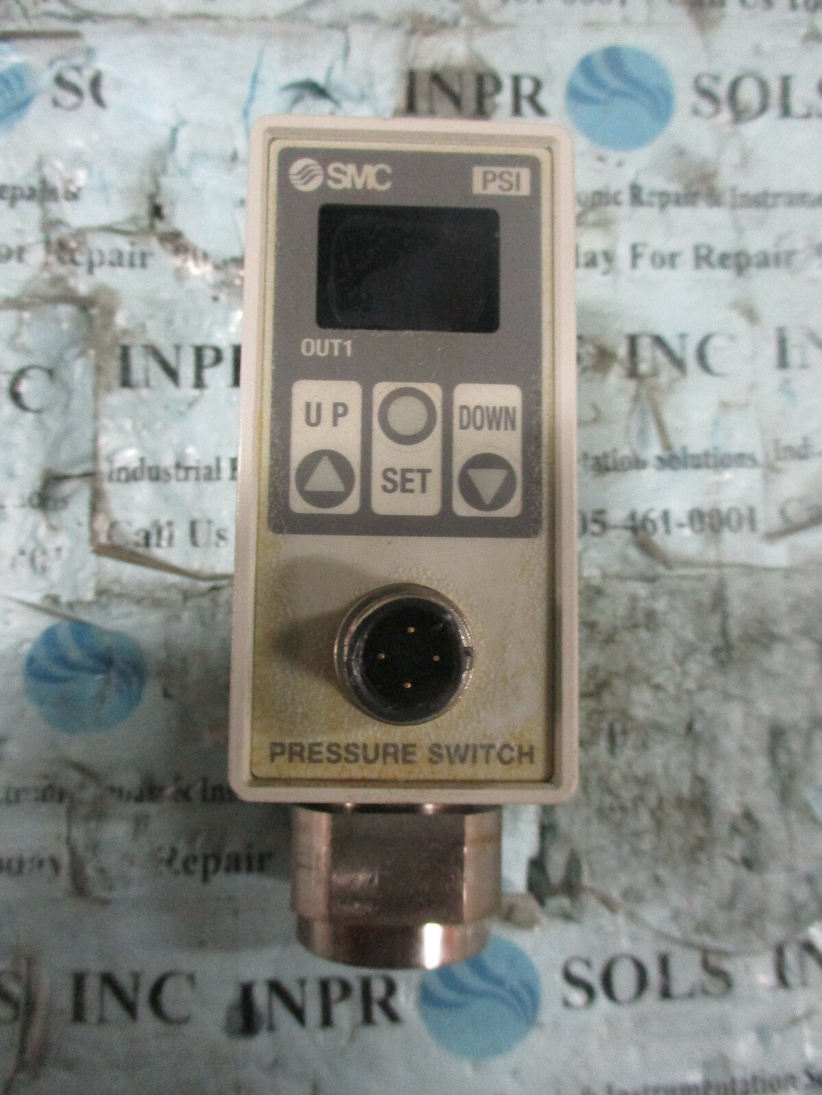 SMC-ISE70-F02-65-P-Pressure-switch-12-24VDC-Pressure-0150PSI-55mA-TESTED-153449588053 SMC ISE70-F02-65-P Pressure switch 12-24VDC Pressure 0~150PSI 55mA *TESTED* - Image 1