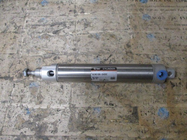 SMC-NCME106-0400C-Pneumatic-Air-Cylinder-1-116-Bore-4-Stroke-250-PSI-Tested-157612379243 SMC NCME106-0400C Pneumatic Air Cylinder 1-1/16" Bore 4" Stroke 250 PSI *Tested* - Image 1
