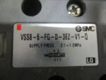 SMC VSS8-6-FG-D-3EZ-V1-Q Valve Supply Press 0.1~1.0MPa SMC VV81-P-02 *TESTED* - Image 7