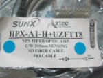 SUNX Aztec HPX-A1-H+UZFTT8 NPN Fiber Optic Amp. C/W 300mm M3 Fiber Cable *NEW* - Image 7