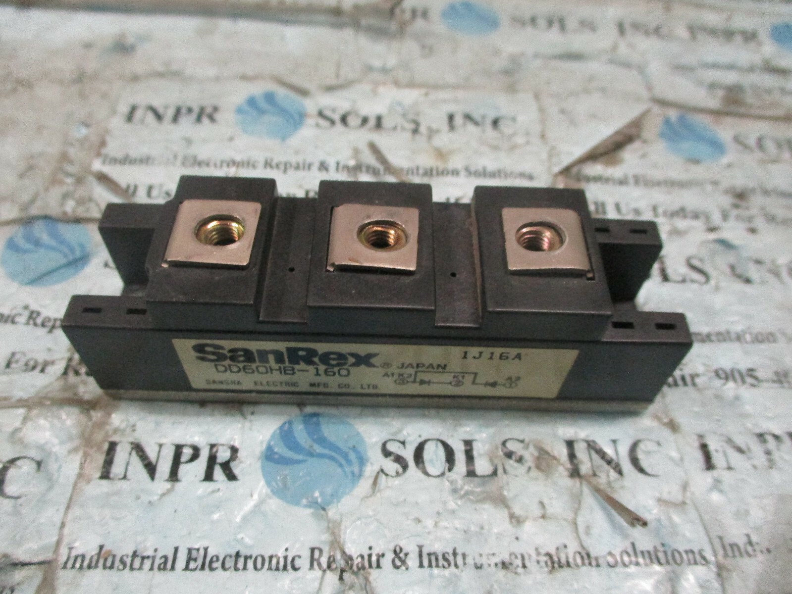 Sanrex-DD60HB-160-IGBT-Module-Sanrex-DD60HB-160-Power-Module-Tested-163661077983 Sanrex DD60HB-160 IGBT Module Sanrex DD60HB-160 Power Module *Tested* - Image 1