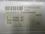 Shimaden PAC26P417-04200N0000 PAC26-SERIES Thyristor Power Regulator 45A *Tested - Image 6