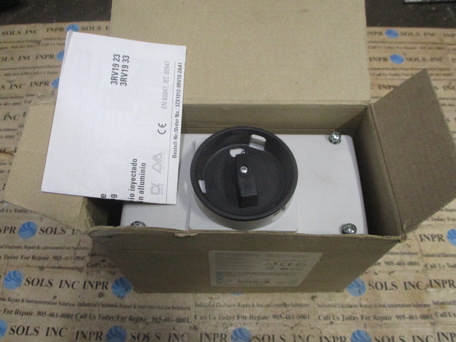 Siemens-3RV1923-1CA00-Moulded-Plastic-Housing-3ZX1012-0RV10-2AA1-NEW-165683983823 Siemens 3RV1923-1CA00 Moulded Plastic Housing 3ZX1012-0RV10-2AA1 *NEW* - Image 1