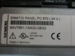 Siemens 6AV7661-1AA00-0BS0 Simatic Panel PC 670 with 10" TFT Display G *Tested* - Image 13