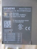 Siemens 6SL3130-6TE21-6AA3 Smart Line Module 380-480V 16kV 27A 600VDC *Tested* - Image 6
