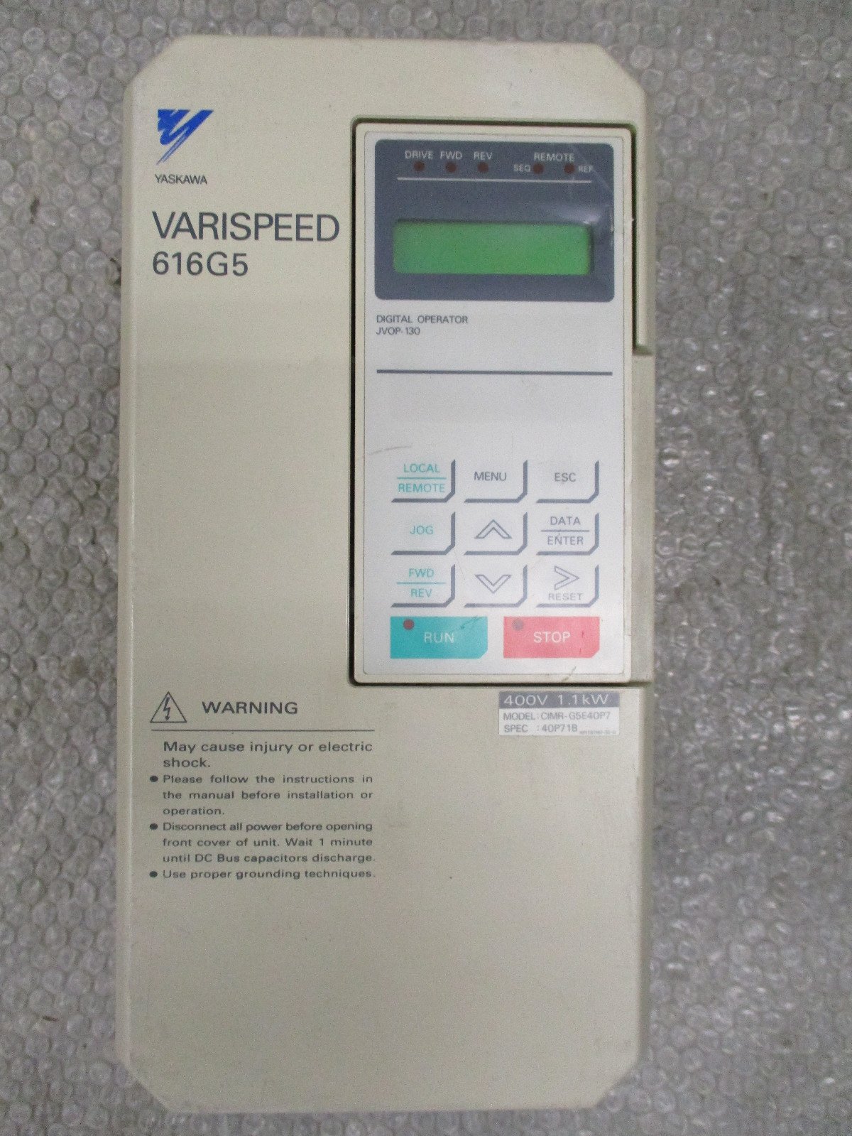 Yaskawa-GPD515C-B004-Magnetek-GPD515-AC-Drive-3-Phase-380-460VAC-48Amp-Tested-162709436963 Yaskawa GPD515C-B004 Magnetek GPD515 AC Drive 3-Phase 380-460VAC 4.8Amp *Tested* - Image 1