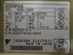Yaskawa SGDB-15ADP AC Servopack Servo Drive 200-230VAC 1.5HP/2kW 7.5A *Tested* - Image 6
