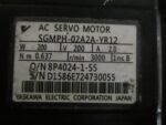 Yaskawa SGMPH-02A2A-YR12 AC Servo Motor 200W 200V 2A 3000rpm 0.637 *Tested* - Image 7