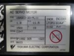 Yaskawa USAGED-20-ML11 AC Servo Motor 1.8kW 1500RPM 19A UT0PH-81AVF *Tested* - Image 7