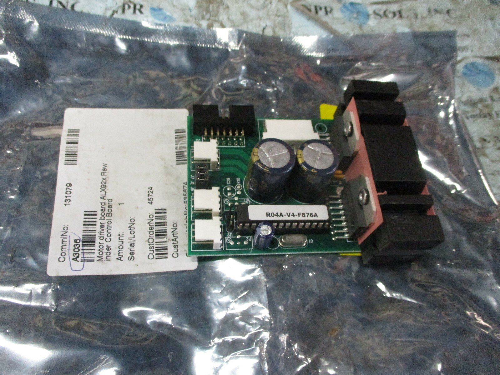 A3036-06-Board-A3036-Motor-Drive-Board-ALX92x-Rew-Inder-Control-Board-NEW-164313145954 A3036-06 Board A3036 Motor Drive Board ALX92x Rew Inder Control Board *NEW* - Image 1