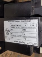 AB 1497-D-CXSX-3-N Industrial Control Transformer Pri. 600V, Sec. 120V, 200VA - Image 3
