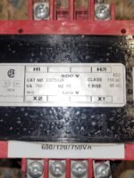 AB Transformer CS750JA Pri. 600V, Sec. 120V 750VA