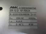 AMK ER12D 19" PLC Rack AMK 45329-0238-849108 230V ABB QA124 3BHF002644R1*Tested* - Image 8