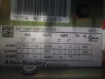 Allen Bradley 1336F-CWF10-AN-EN AC 1336 Drive 600VAC  Ser A 2.1kVA 2Amp *Tested* - Image 9