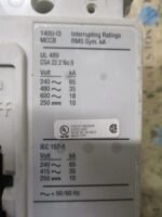 Allen Bradley 140U-I3C3-D12-S(A) Molded Case Circuit Breaker 125A 600V *Tested* - Image 6